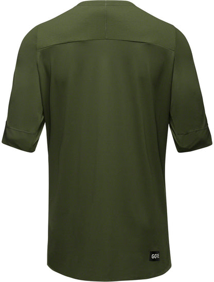Gorewear Trail KPR Tech Jersey - Utility Green Men's Small