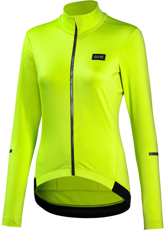 Gorewear Progress Thermo Jersey - Neon Yellow Women's Large