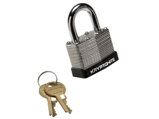 Kryptonite Laminated Steel Padlock with Flat Key