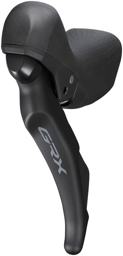 Shimano GRX ST-RX600 Shift/Brake Lever BR-RX400 Hydraulic Disc Brake Caliper - Left/Front 2x Flat Mount Caliper BLK