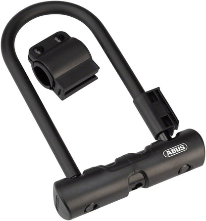 Abus Ultra 410 U-Lock - 3.9 x 7" Keyed Black Includes bracket