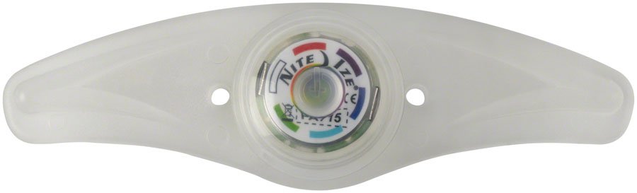 Nite Ize SpokeLit Disc-O Select: 2-Pack Multi-Color LED
