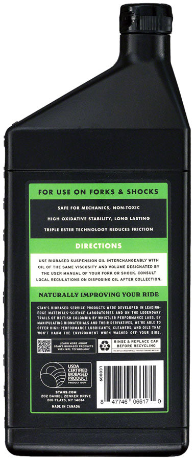 Stans Biobased Suspension Oil - 5WT 1L