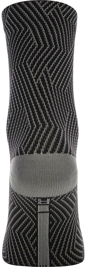 Gorewear C3 Mid Socks - 6.7" Graphite Gray/Black Men's 6-7.5