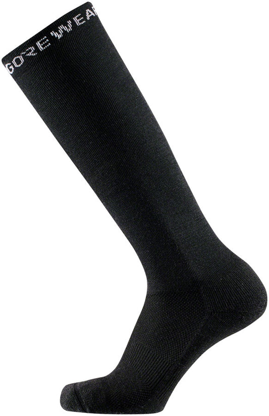 Gorewear Essential Thermo Long Socks - Black Men's 13-14.5
