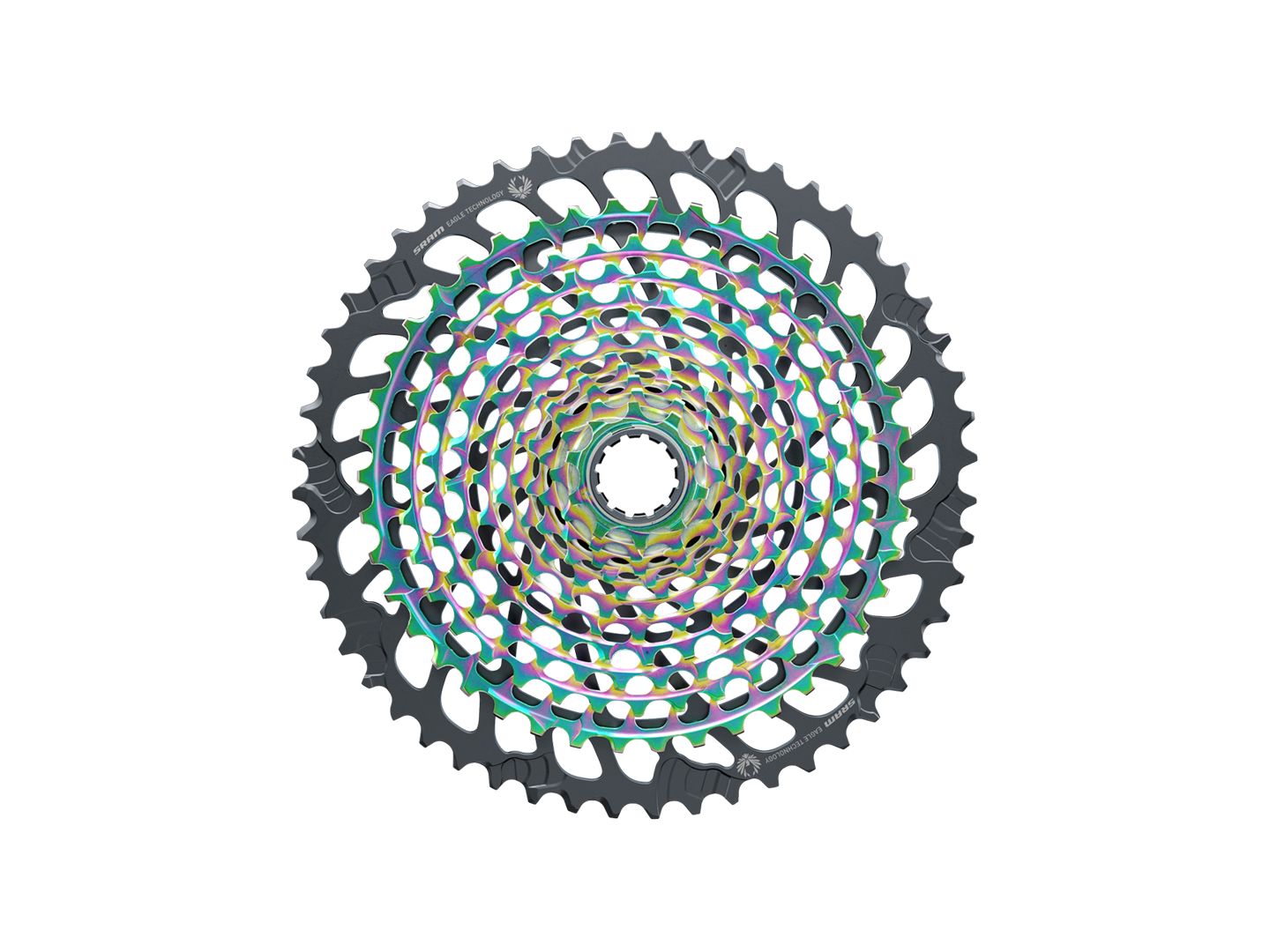 SRAM XX1 Eagle XG-1299 Cassette - 12-Speed 10-52t Rainbow For XD Driver Body