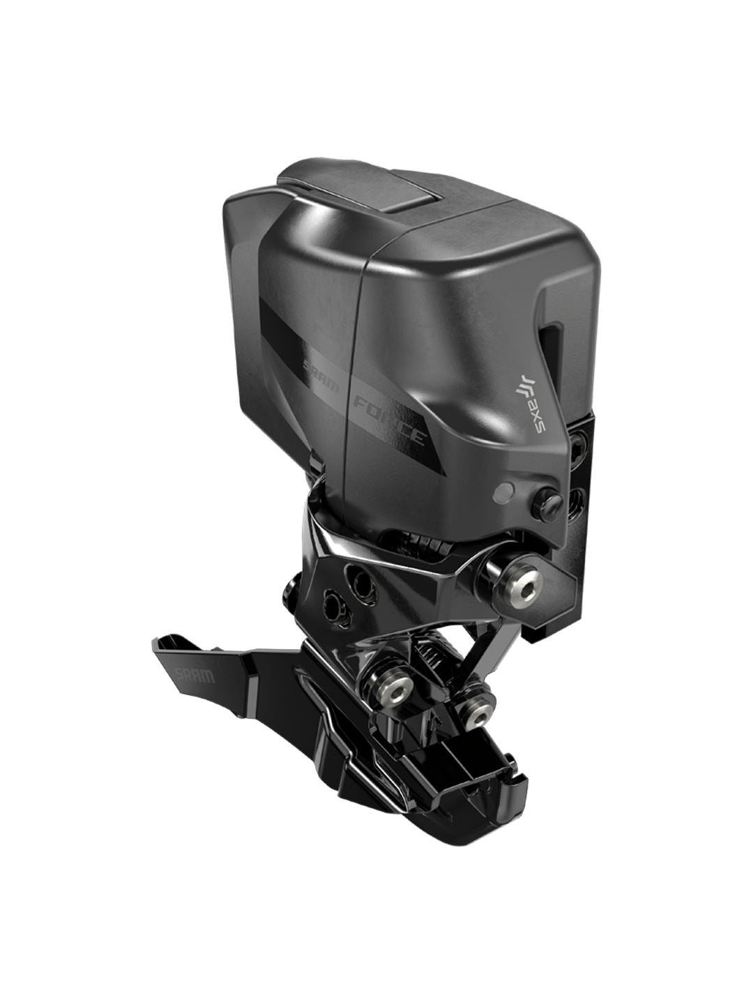 SRAM Force AXS eTap Front Derailleur - 2x12-Speed Braze-On Battery Not Included Iridescent Gray D2