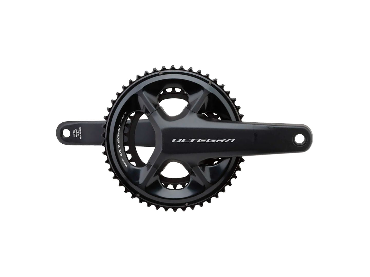 Shimano Ultegra FC-08 Crankset - 175mm 11-Speed 50/34t 110 Asymmetric BCD Hollowtech II Spindle Interface BLK