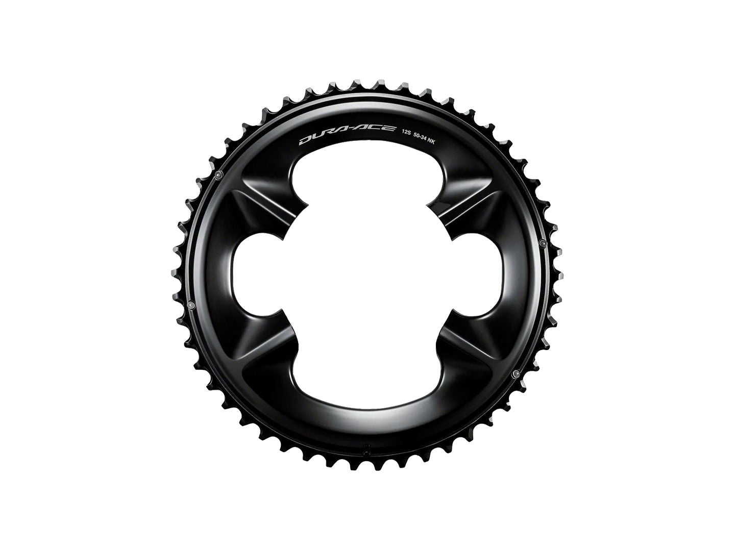 Shimano Dura-Ace FC-R9200 12-Speed Chainring - 52t Asymmetric 110 BCD BLK NH