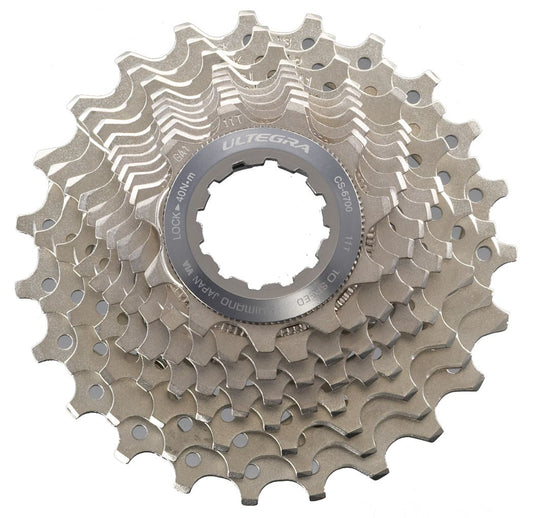 Shimano Ultegra CS-6700 Cassette - 10 Speed 11-28t Silver