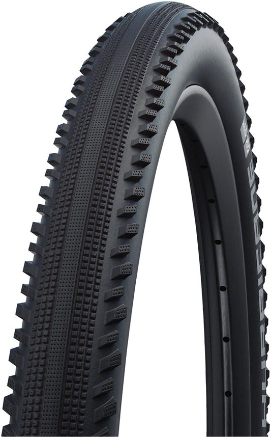 Schwalbe Hurricane Tire - 27.5 x 2 Clincher Wire Black GreenGuard Addix
