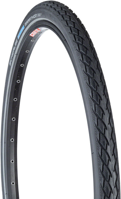 Schwalbe Marathon Tire - 20 x 1.75 Clincher Wire Black GreenGuard Endurance