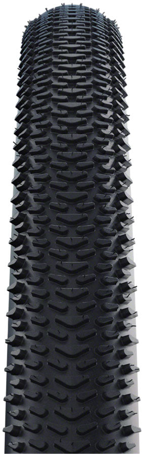 Schwalbe G-One R Tire - 700 x 50 Tubeless Folding BLK/Transparent Evolution Line Pro Addix Race