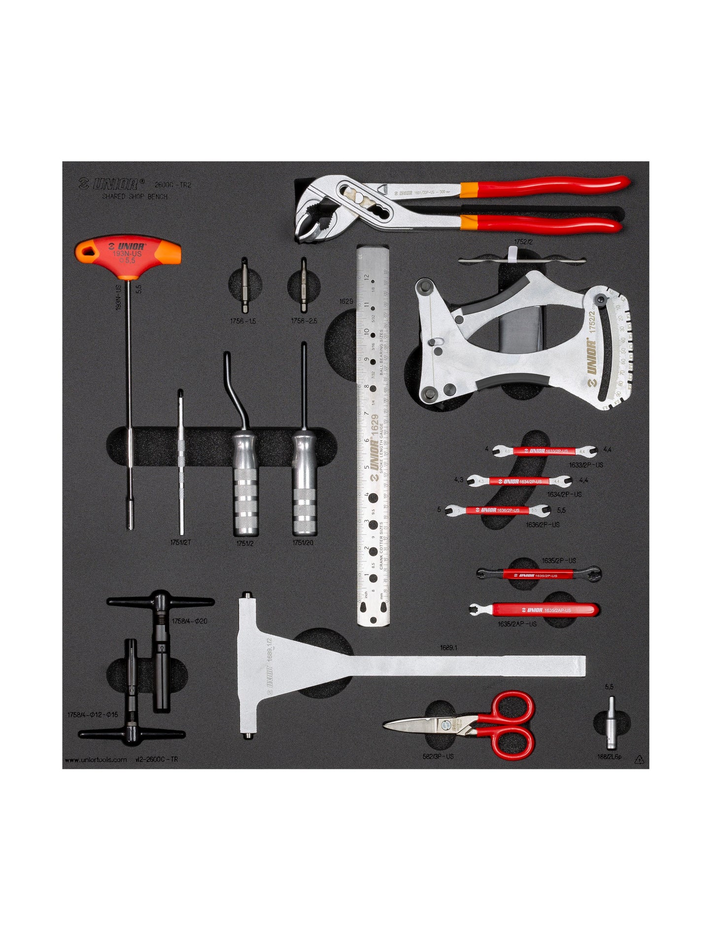 Unior Shared  Drawer 2 V3 Black Tool