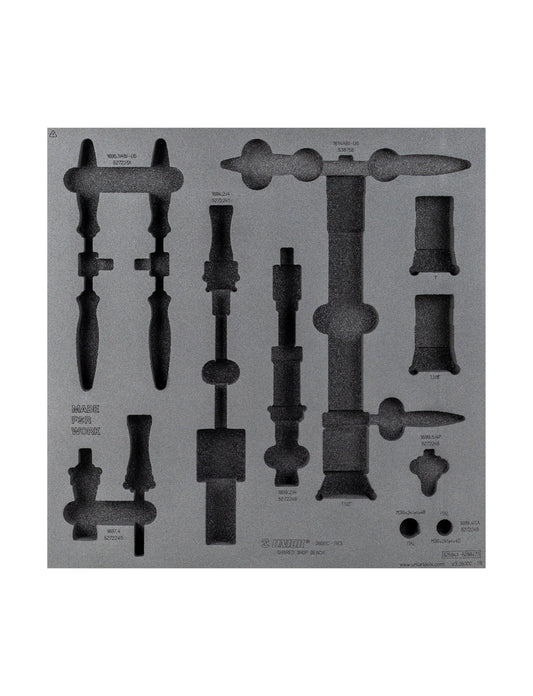 Unior Drawer Foam Insert Shared 3 Tool