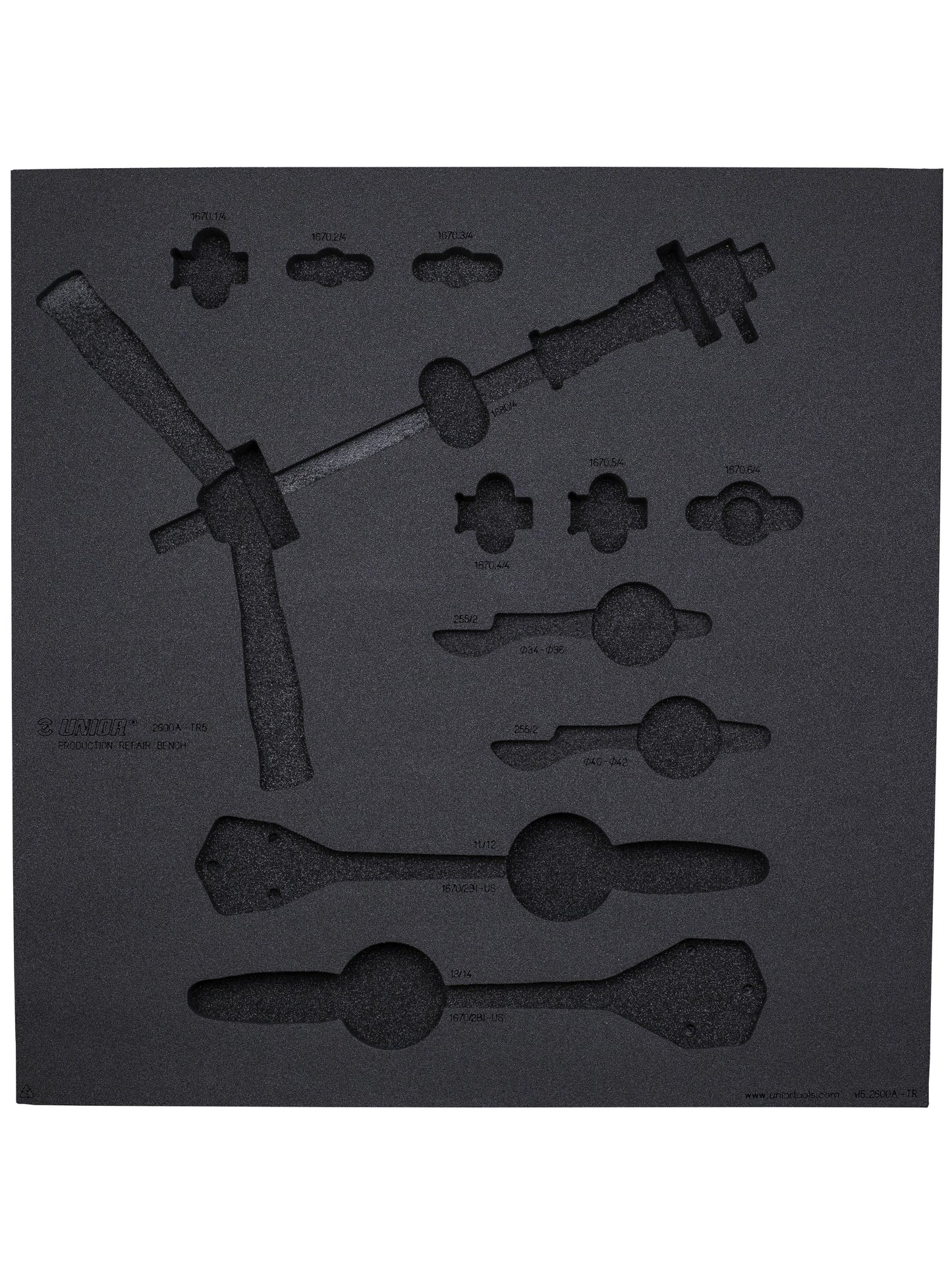 Unior Drawer Foam Insert Suspension 1 Tool