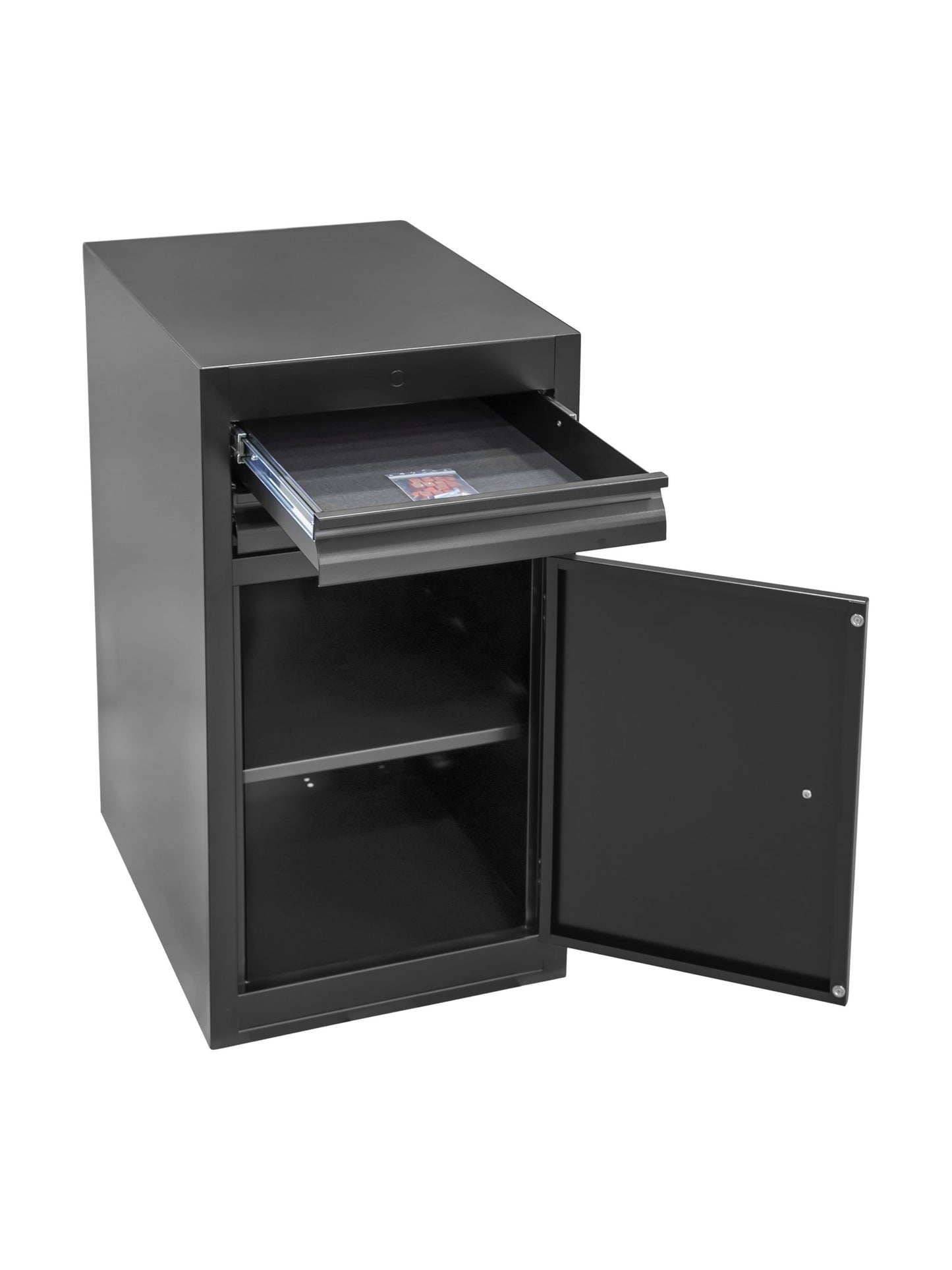 Unior Workbench Single Center Cabinet Black Tool