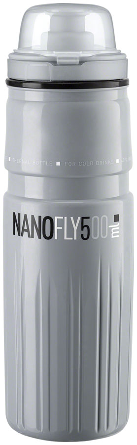 Elite Nanofly Insulated Water Bottle - 500ml Gray