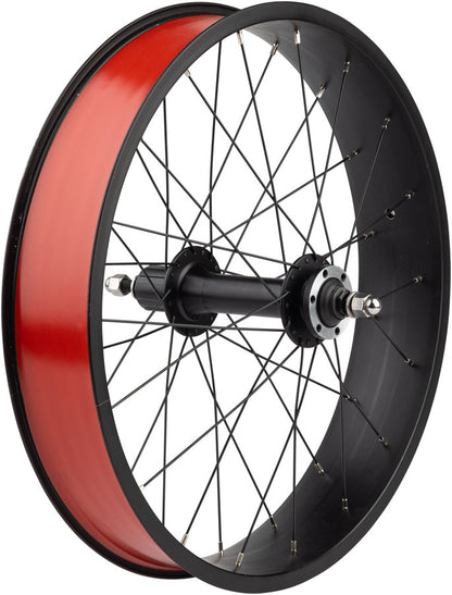 Benno Rear Wheel - 20" RemiDemi  2019-21 - Shimano HG 20" 6-blt Disc 3/8x190mm Bolt-on Coral Pink