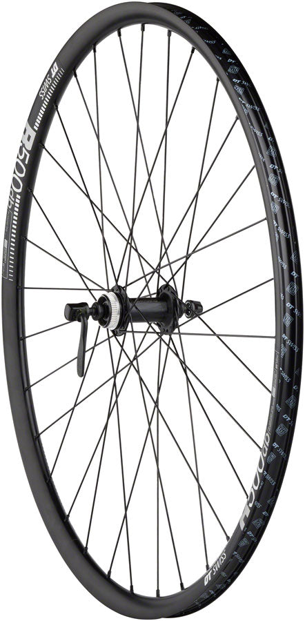 Quality Wheels Shimano / DT R500 Disc Wheelset - 700 QR x 100/135mm Center-Lock HG 11 MTN BLK 32H