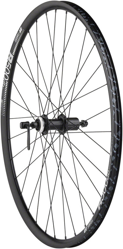 Quality Wheels Shimano / DT R500 Disc Wheelset - 700 QR x 100/135mm Center-Lock HG 11 MTN BLK 32H