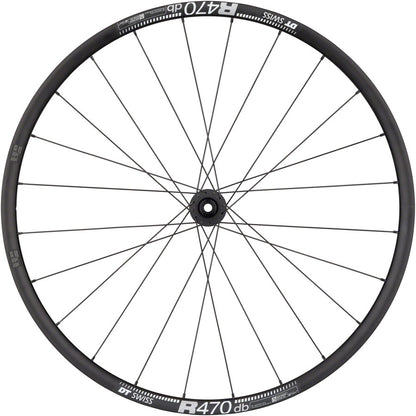 Quality Wheels DT 350/DT R470db Rear Wheel - 700 12 x 142mm Center-Lock HG 11 MTN Road BLK 24H