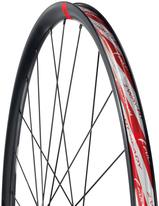 Fulcrum Racing 6 DB Front Wheel - 700c 12 x 100mm Center-Lock Disc Black