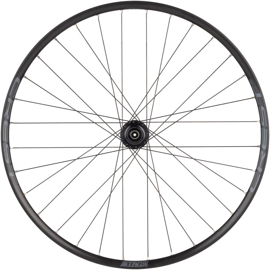 Stan's Crest S2 Front Wheel - 27.5" QR x 100mm 6-Bolt Black 32H
