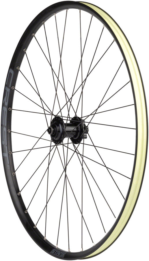 Stan's Crest S2 Front Wheel - 27.5" QR x 100mm 6-Bolt Black 32H
