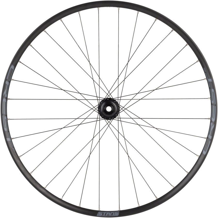 Stan's Crest S2 Front Wheel - 29" 15 x 100mm 6-Bolt Black 32H