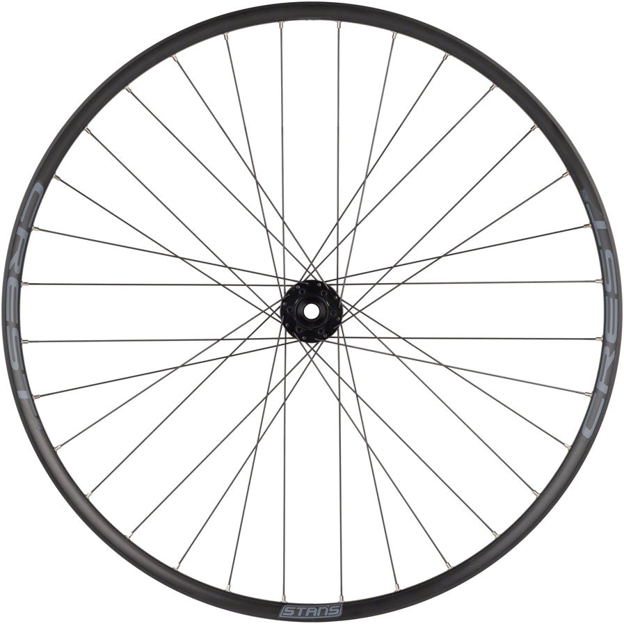 Stan's Crest S2 Front Wheel - 29" 15 x 100mm 6-Bolt Black 32H
