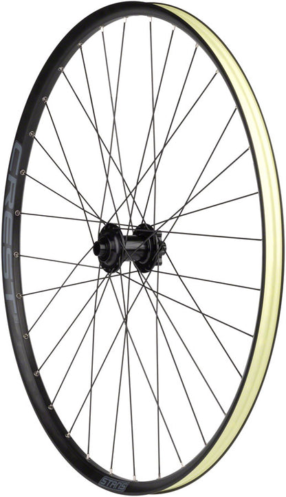 Stan's Crest S2 Front Wheel - 29" 15 x 100mm 6-Bolt Black 32H