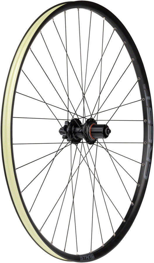 Stan's Crest S2 Rear Wheel - 29" QR x 135mm 6-Bolt HG11 32H