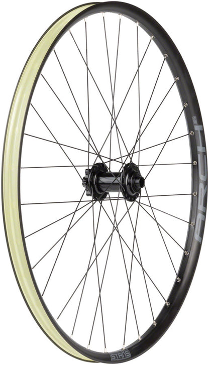 Stan's Arch S2 Front Wheel - 27.5" 15 x 110mm 6-Bolt Black 32H