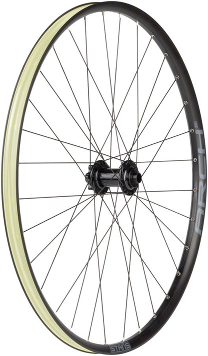 Stan's Arch S2 Front Wheel - 29" 15 x 110mm 6-Bolt Black 32H