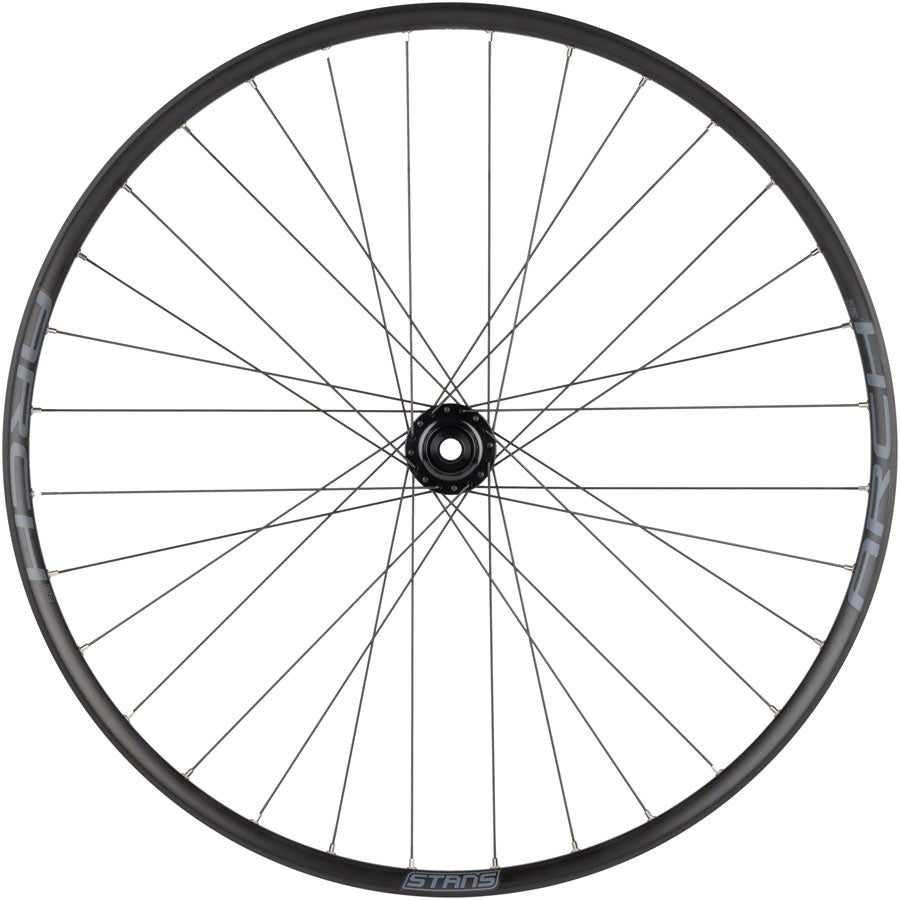 Stan's Arch S2 Front Wheel - 29" 15 x 110mm 6-Bolt Black 32H