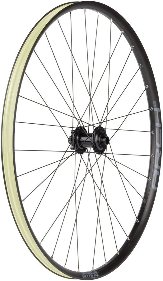 Stan's Arch S2 Front Wheel - 29" 15 x 100mm 6-Bolt Black 32H