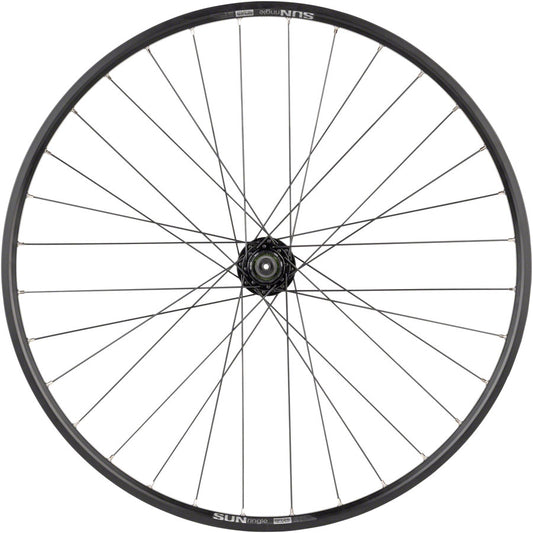 Quality Wheels Value Double Wall Series Disc Rear Wheel - 27.5" QR x 135mm 6-Bolt/Rim HG BLK 32H