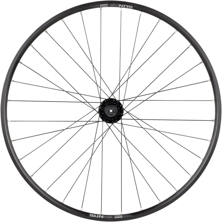 Quality Wheels Value Double Wall Series Disc Rear Wheel - 27.5" QR x 135mm 6-Bolt/Rim HG BLK 32H