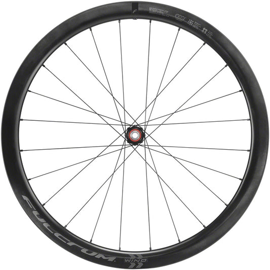 Fulcrum WIND 42 Front Wheel - 700 12 x 100mm Center-Lock Black