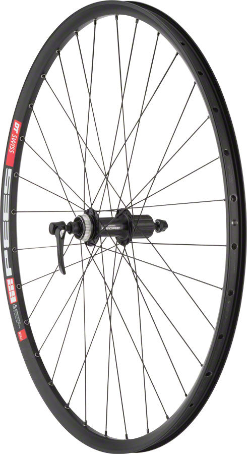 Quality Wheels Deore M610/DT 533d Rear Wheel - 29" QR x 135mm Center-Lock HG 10 BLK 32H