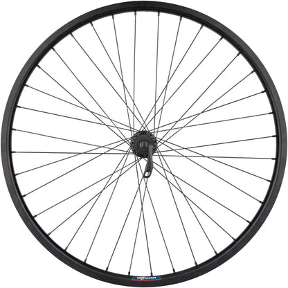 Quality Wheels Value HD Series Rear Wheel - 26" QR x 135mm Center-Lock Disc / Rim Brake HG 10 BLK 36H
