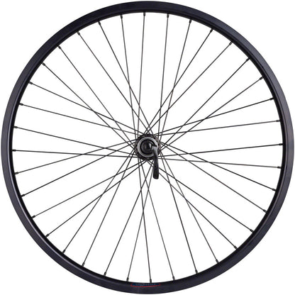 Quality Wheels Value HD Series Disc Front Wheel - 26" QR x 100mm Center-Lock BLK 36H