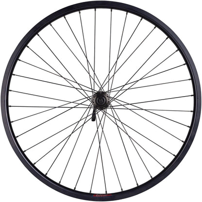Quality Wheels Value HD Series Disc Front Wheel - 26" QR x 100mm Center-Lock BLK 36H