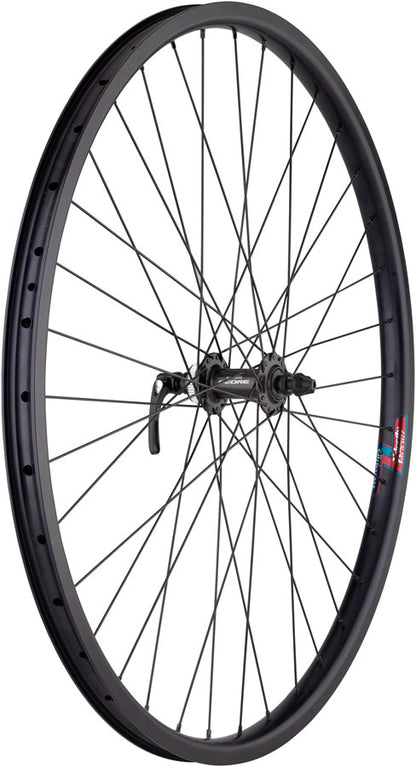 Quality Wheels Value HD Series Disc Front Wheel - 700 QR x 100mm Center-Lock BLK 36H