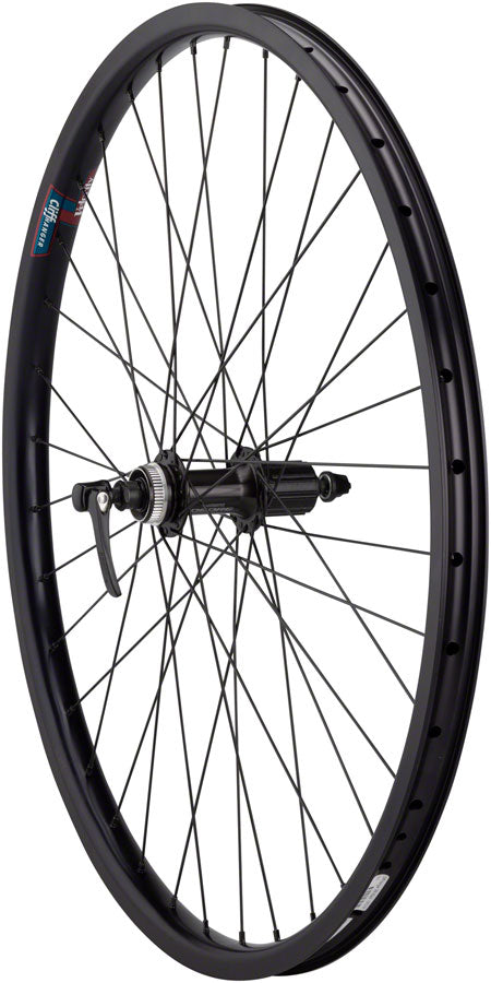 Quality Wheels Value HD Series Disc Rear Wheel - 650b QR x 135mm Center-Lock HG 10 BLK 36H