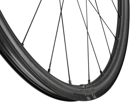 Fulcrum Rapid Red Carbon Rear Wheel - 700c 12 x 142mm Center-Lock Disc Campagnolo N3W BLK