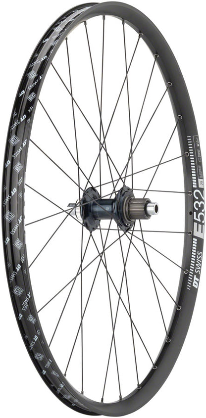 Quality Wheels Shimano SLX/DT E532 Rear Wheel - 29" 12 x 148mm Center-Lock Micro Spline BLK 28H