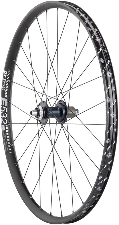 Quality Wheels Shimano SLX/DT E532 Rear Wheel - 29" 12 x 148mm Center-Lock Micro Spline BLK 28H