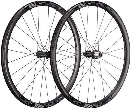 FSA SL-K AGX i25 Wheelset 29" Diameter 24/24H Spoke Count Thru Axle 12mm Disc Brake Center Lock Rotor Mount SRAM MS 12-Speed – Carbon